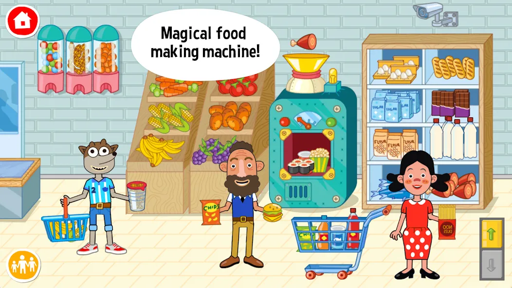 Pepi Super Stores: Fun & Games (Пепи Супер Сторы) МОД/Взлом [Бесконечные деньги, Монеты и Мега MOD] Screenshot 2