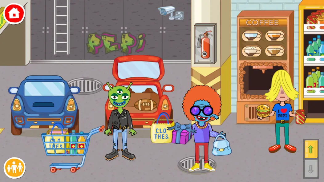 Pepi Super Stores: Fun & Games (Пепи Супер Сторы) МОД/Взлом [Бесконечные деньги, Монеты и Мега MOD] Screenshot 3