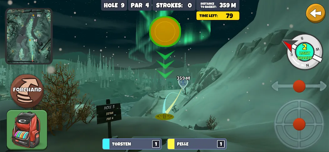 Disc Golf Valley (Диск Гольф Вэлли) МОД/Взлом [Деньги, Монеты и Меню MOD] Screenshot 2
