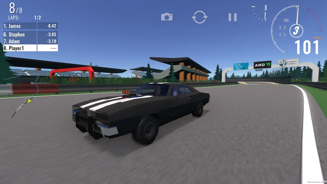First Racer (Фрст Рейсер) МОД/Взлом [Деньги, Монеты и Меню MOD] Screenshot 5