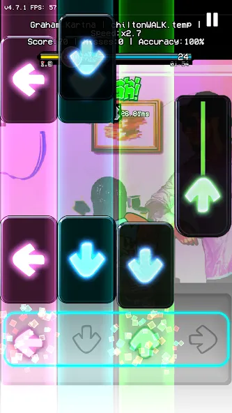 OsuAnime Bling Bang Bang Born (Уии Фанкин Етелед ФНФ Мод) МОД/Взлом [Много денег, Монет и Все открыто] Screenshot 3