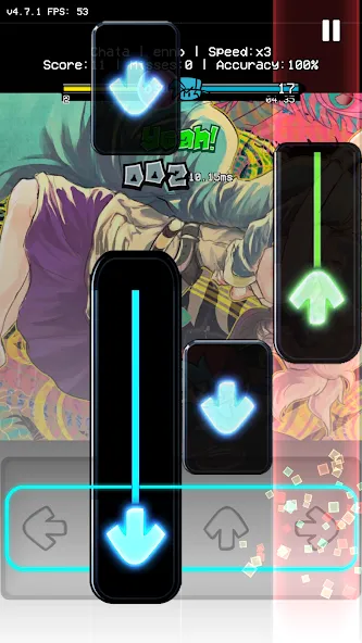 OsuAnime Bling Bang Bang Born (Уии Фанкин Етелед ФНФ Мод) МОД/Взлом [Много денег, Монет и Все открыто] Screenshot 4