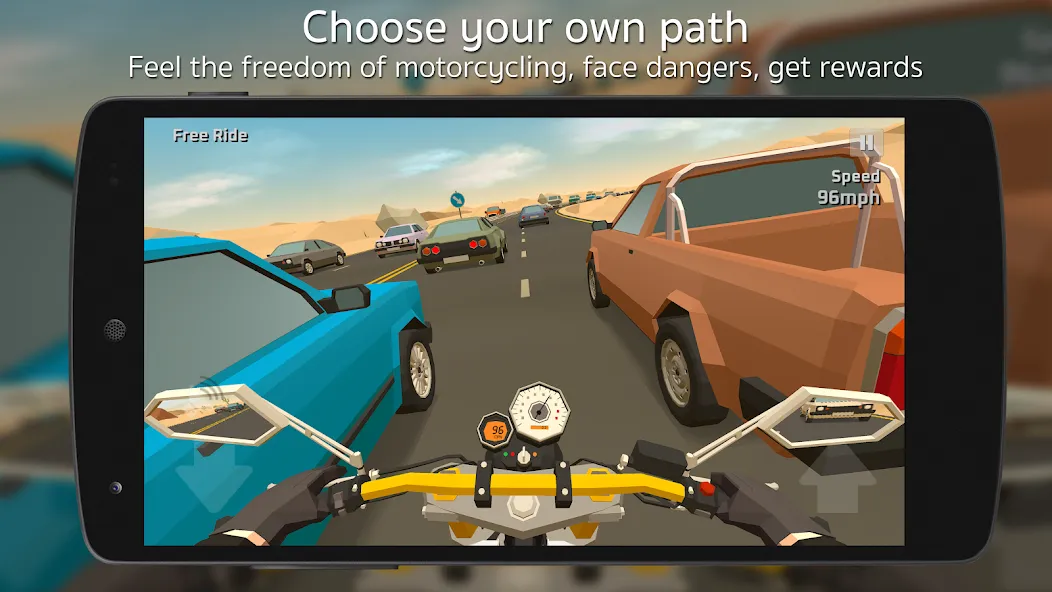 Cafe Racer (Кафе Рейсер) МОД/Взлом [Меню, Бесконечные монеты и Открытые уровни] Screenshot 5
