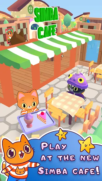 Simba Cafe МОД/Взлом [Много денег, Монет и Все открыто] Screenshot 2