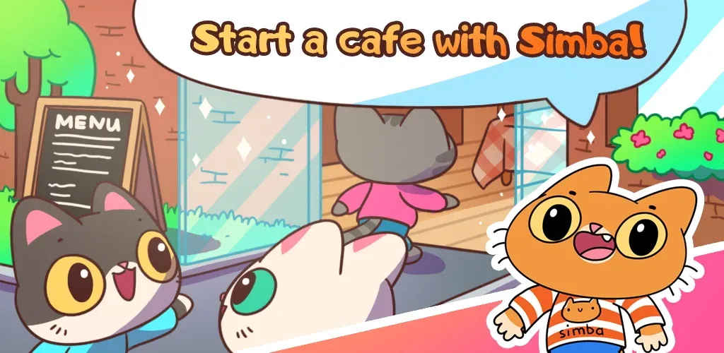 Simba Cafe МОД/Взлом [Много денег, Монет и Все открыто] Screenshot 4
