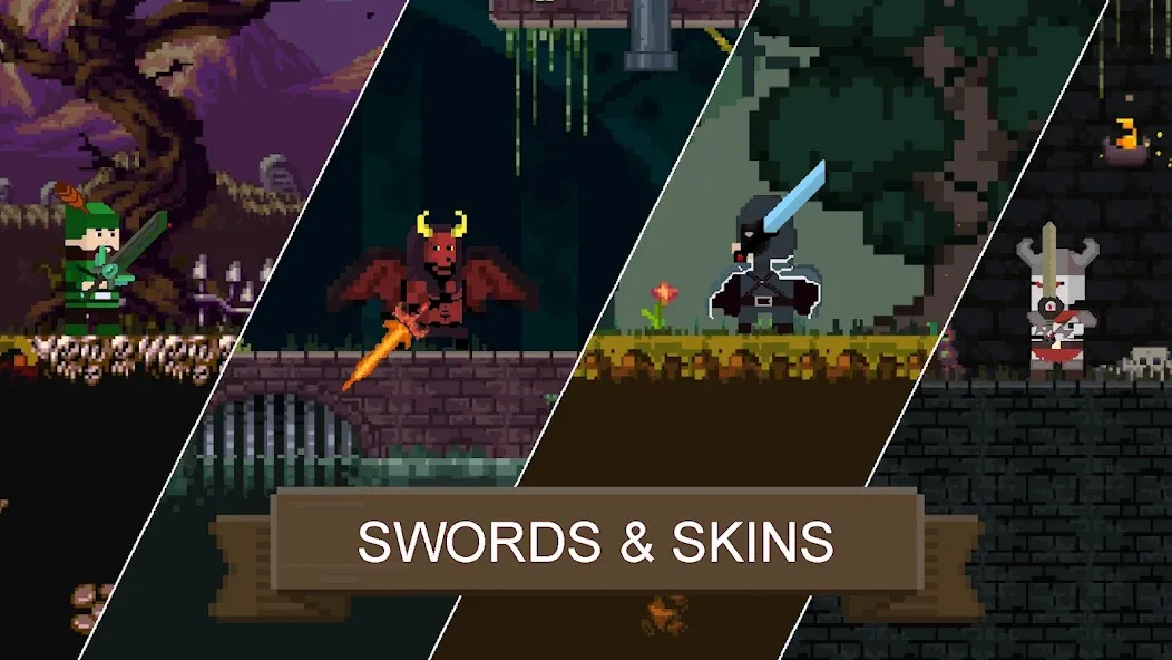 Rune Sword: Action Platformer (Руновый меч) МОД/Взлом [Бесконечные деньги, Монеты и Мега MOD] Screenshot 5