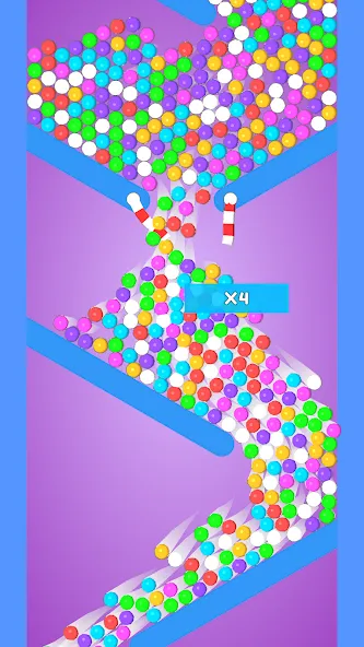 Balls and Ropes: Cut 'n Bounce (Боллс энд Роупс) МОД/Взлом [Деньги, Монеты и Меню MOD] Screenshot 2