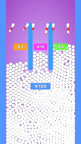 Balls and Ropes: Cut 'n Bounce (Боллс энд Роупс) МОД/Взлом [Деньги, Монеты и Меню MOD] Screenshot 3