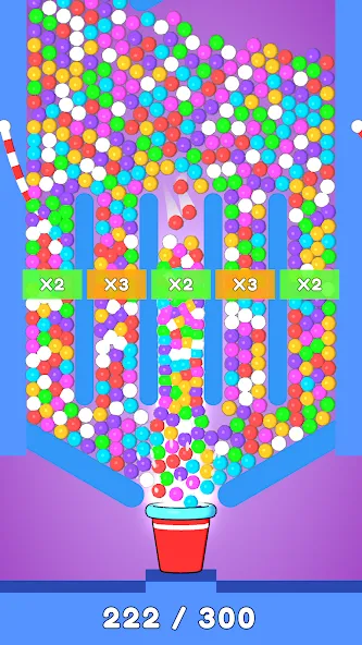 Balls and Ropes: Cut 'n Bounce (Боллс энд Роупс) МОД/Взлом [Деньги, Монеты и Меню MOD] Screenshot 4