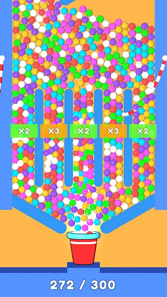 Balls and Ropes: Cut 'n Bounce (Боллс энд Роупс) МОД/Взлом [Деньги, Монеты и Меню MOD] Screenshot 5
