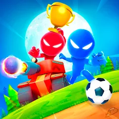 Скачать Взломанная Stickman Party 2 3 4 MiniGames на андроид бесплатно (Все открыто)