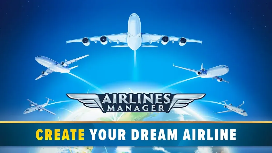 Airlines Manager: Plane Tycoon (Эйрлайнс Менеджер) МОД/Взлом [Много денег, Монет и Все открыто] Screenshot 1