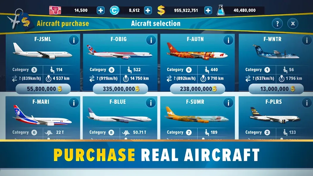 Airlines Manager: Plane Tycoon (Эйрлайнс Менеджер) МОД/Взлом [Много денег, Монет и Все открыто] Screenshot 3