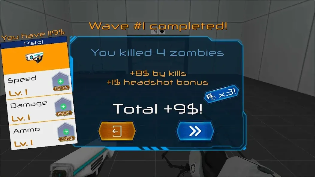 Portal Maze 2 game 3D aperture МОД/Взлом [Меню, Бесконечные монеты и Открытые уровни] Screenshot 5