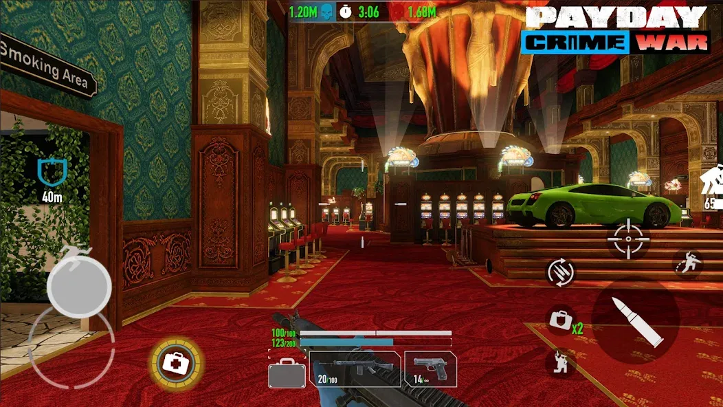 PAYDAY: Crime War (Пейдей) МОД/Взлом [Бесконечные деньги, Монеты и Мега MOD] Screenshot 3