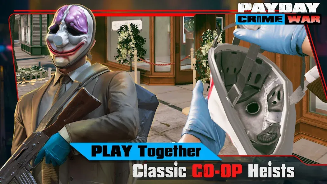 PAYDAY: Crime War (Пейдей) МОД/Взлом [Бесконечные деньги, Монеты и Мега MOD] Screenshot 4