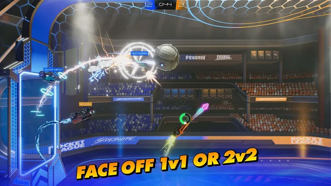 Rocket League Sideswipe (Рокет Лиг Сайдсвайп) МОД/Взлом [Деньги, Монеты и Меню MOD] Screenshot 2