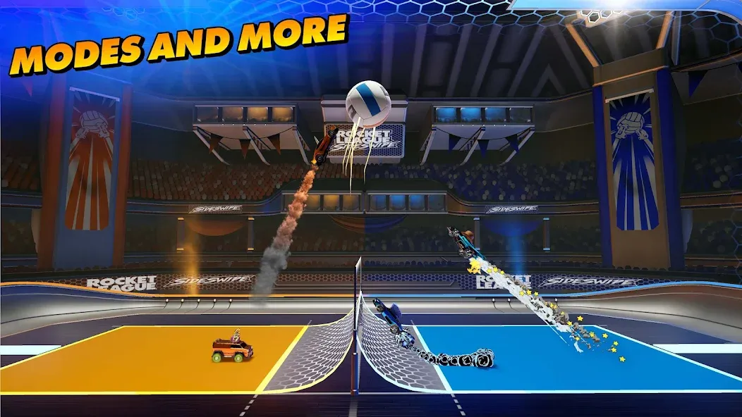 Rocket League Sideswipe (Рокет Лиг Сайдсвайп) МОД/Взлом [Деньги, Монеты и Меню MOD] Screenshot 4