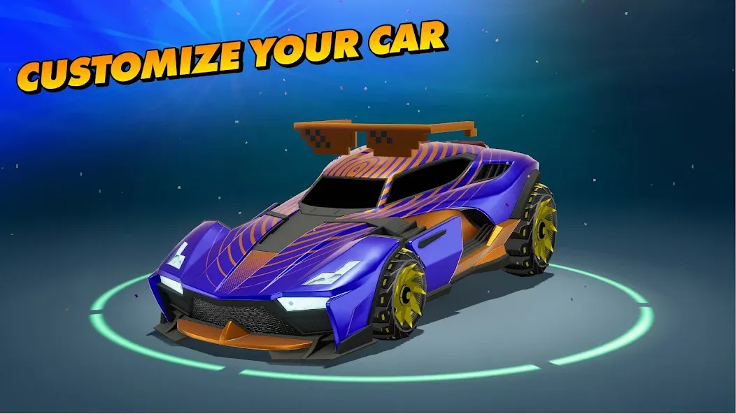 Rocket League Sideswipe (Рокет Лиг Сайдсвайп) МОД/Взлом [Деньги, Монеты и Меню MOD] Screenshot 5