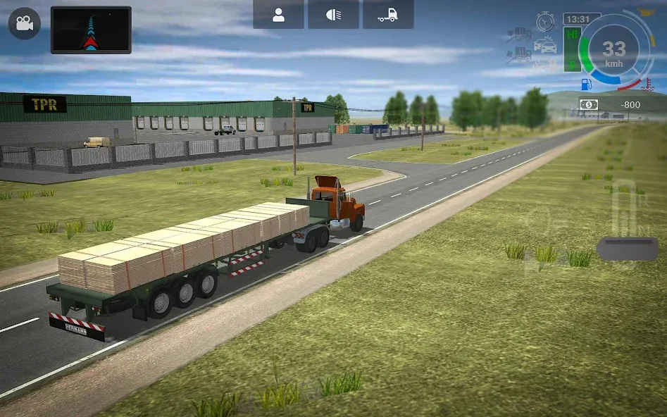 Grand Truck Simulator 2 (Гранд Трак Симулятор 2) МОД/Взлом [Все открыто, Дополнительные деньги и Меню MOD] Screenshot 3