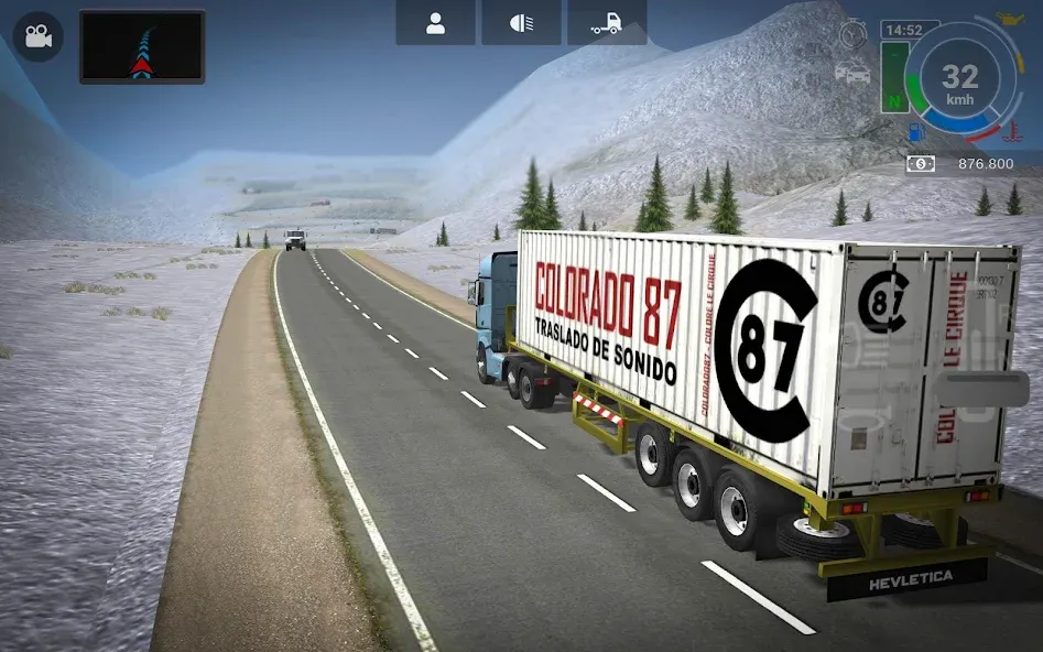 Grand Truck Simulator 2 (Гранд Трак Симулятор 2) МОД/Взлом [Все открыто, Дополнительные деньги и Меню MOD] Screenshot 4