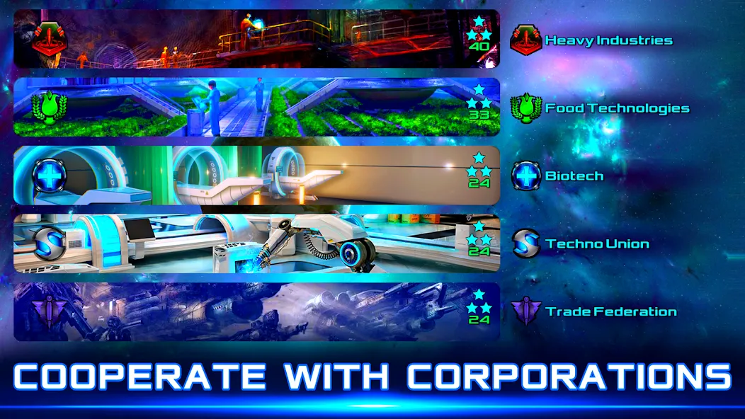 Idle Space Business Tycoon (Айдл Спейс Бизнес Тайкун) МОД/Взлом [Много монет, Открытые уровни и Мега MOD] Screenshot 3