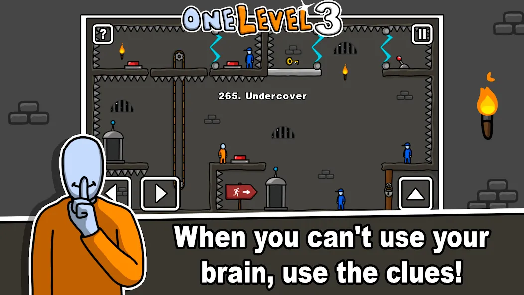 One Level 3 Stickman Jailbreak (Один Уровень 3) МОД/Взлом [Много денег, Монет и Все открыто] Screenshot 5