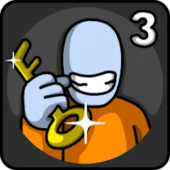 Скачать Взломанная One Level 3 Stickman Jailbreak на Андроид (Много денег)