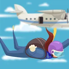 Скачать Взломанная The Parachute (Много денег) на Андроид бесплатно