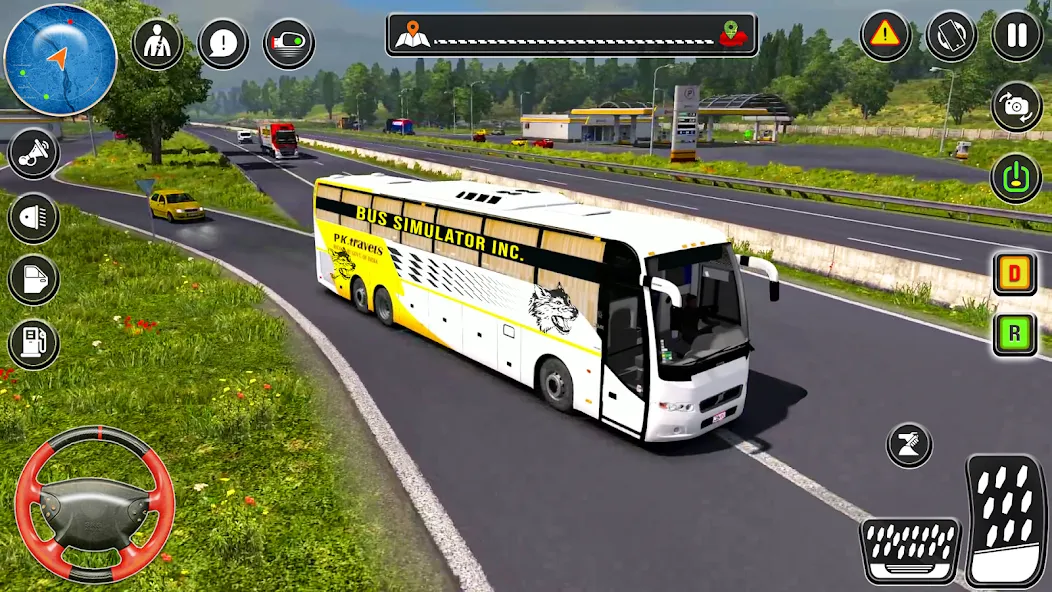 City Coach Bus City Bus Games МОД/Взлом [Деньги, Монеты и Меню MOD] Screenshot 1