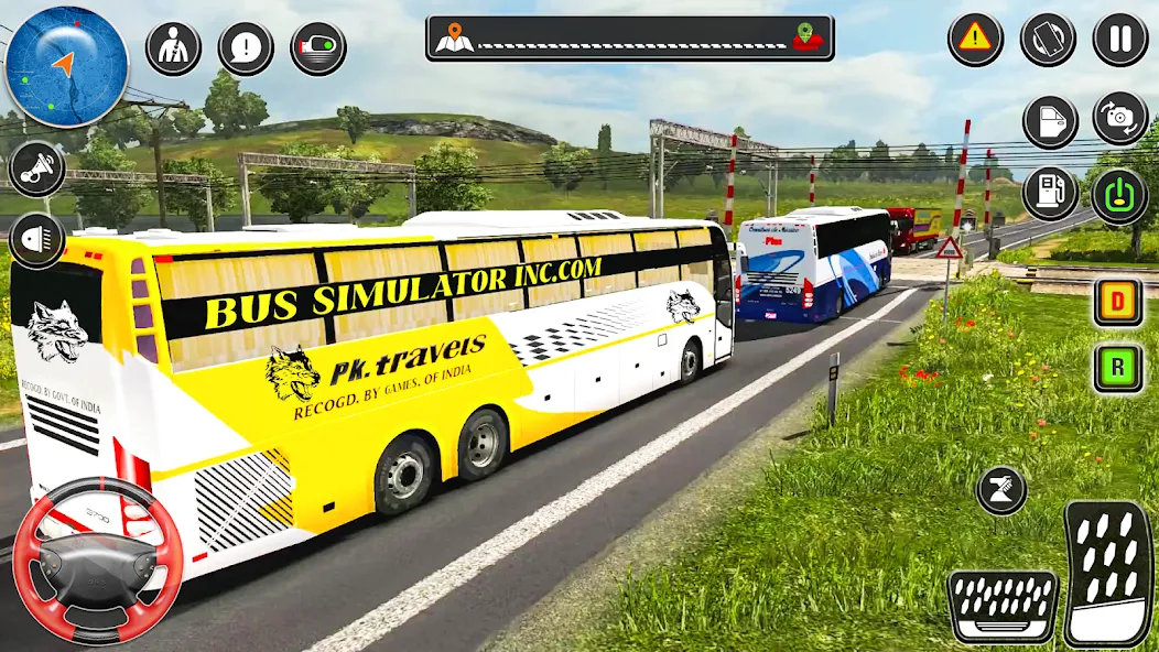 City Coach Bus City Bus Games МОД/Взлом [Деньги, Монеты и Меню MOD] Screenshot 2