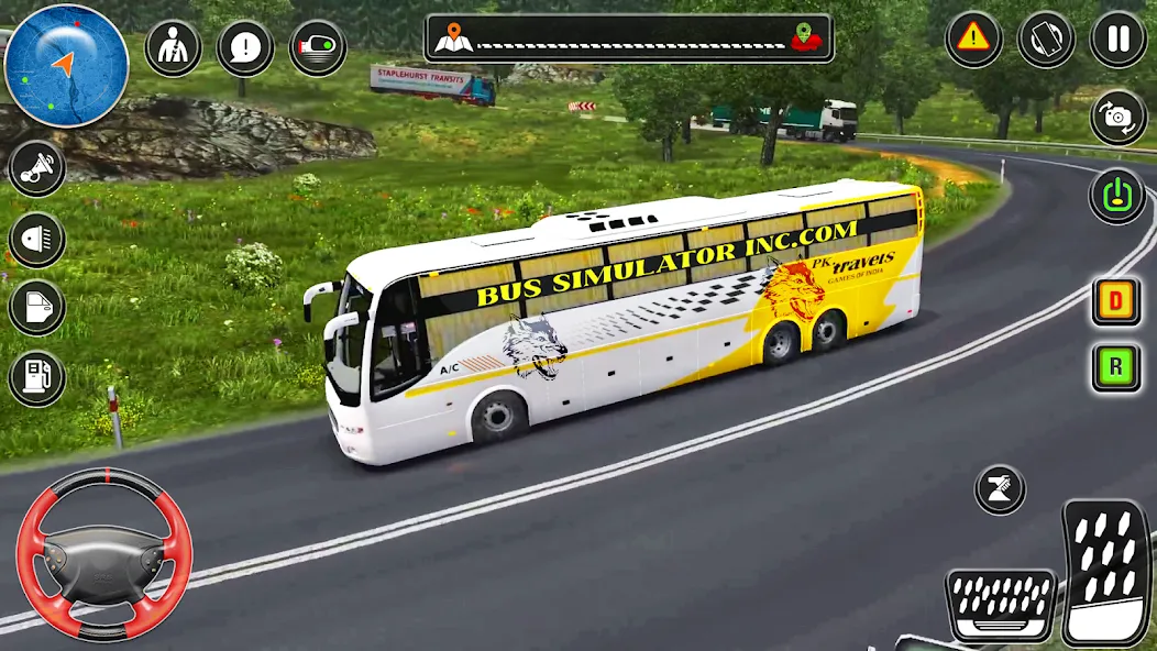 City Coach Bus City Bus Games МОД/Взлом [Деньги, Монеты и Меню MOD] Screenshot 4
