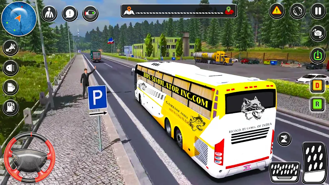 City Coach Bus City Bus Games МОД/Взлом [Деньги, Монеты и Меню MOD] Screenshot 5