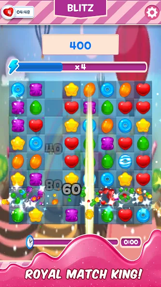 Royal Match King (Роял Матч Кинг) МОД/Взлом [Все открыто, Дополнительные деньги и Меню MOD] Screenshot 2