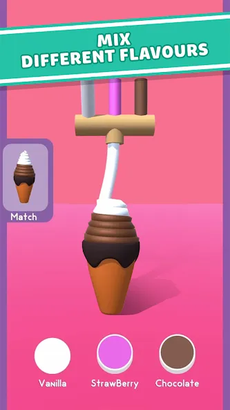 Ice Cream Inc. ASMR, DIY Games МОД/Взлом [Все открыто, Дополнительные деньги и Меню MOD] Screenshot 1