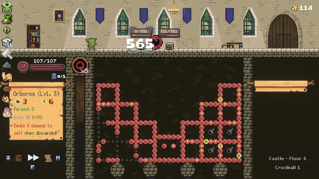 Peglin - A Pachinko Roguelike (Пеглин) МОД/Взлом [Много монет, Открытые уровни и Мега MOD] Screenshot 5