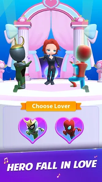 Universe Hero 3D - Music&Swing (Юниверс Хиро 3Д) МОД/Взлом [Много денег, Монет и Все открыто] Screenshot 1