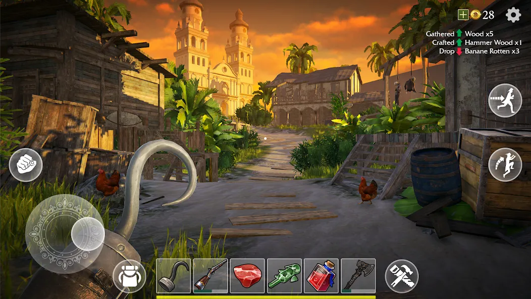 Last Pirate: Survival Island (Ласт Пират) МОД/Взлом [Деньги, Монеты и Меню MOD] Screenshot 4