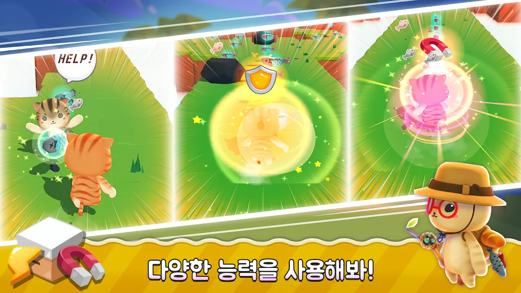 Super Cats Run (Супер Кэтс Ран) МОД/Взлом [Много монет, Открытые уровни и Мега MOD] Screenshot 3