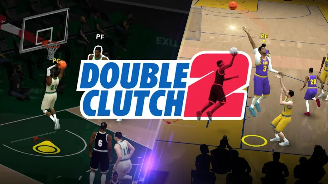 DoubleClutch 2 : Basketball (ДаблКлач 2) МОД/Взлом [Много денег, Монет и Все открыто] Screenshot 1