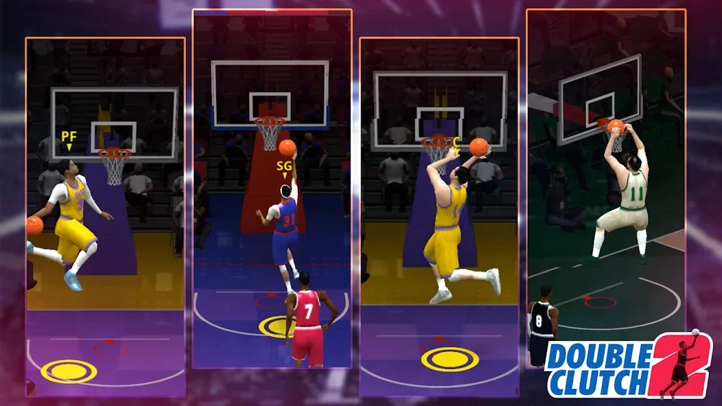 DoubleClutch 2 : Basketball (ДаблКлач 2) МОД/Взлом [Много денег, Монет и Все открыто] Screenshot 2