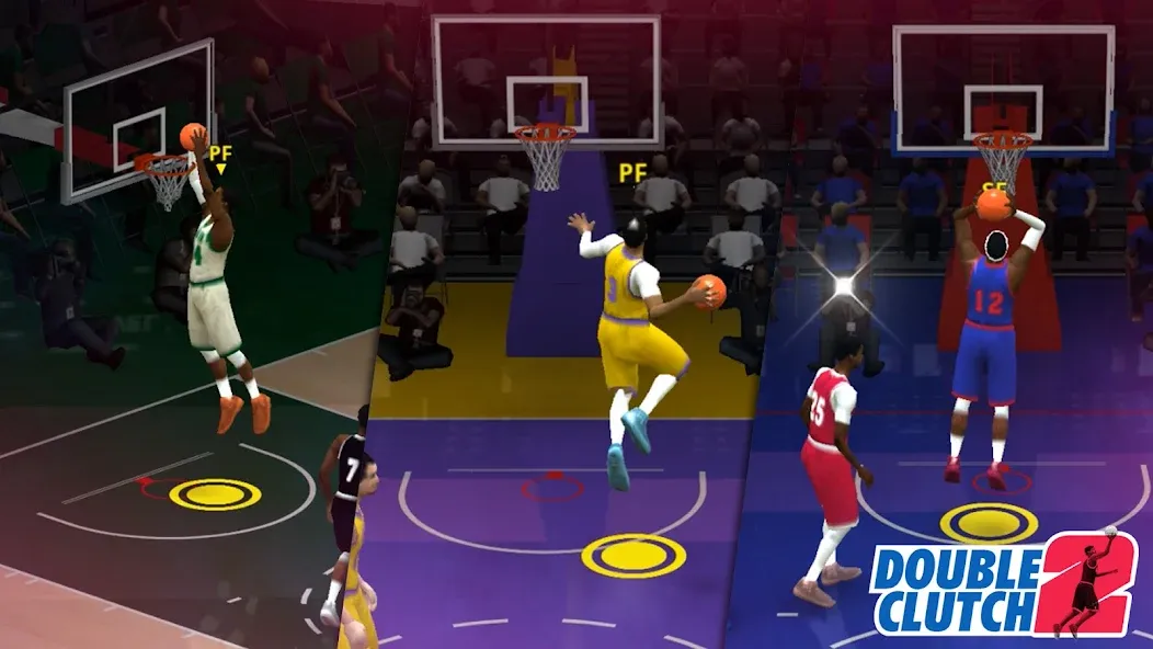 DoubleClutch 2 : Basketball (ДаблКлач 2) МОД/Взлом [Много денег, Монет и Все открыто] Screenshot 3