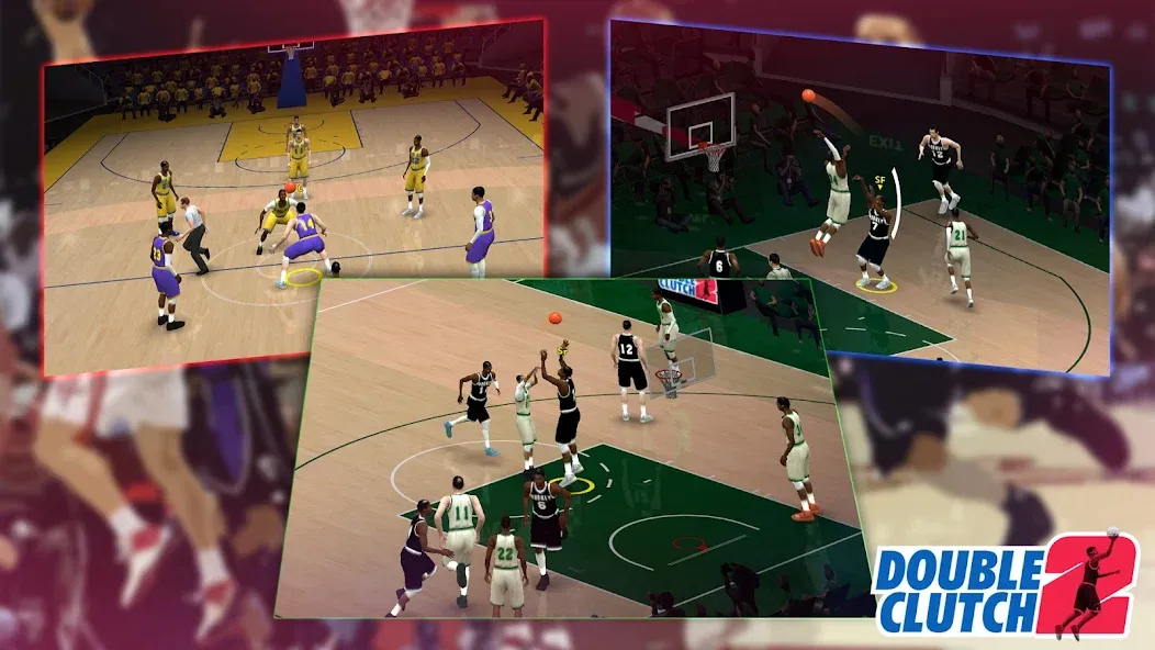 DoubleClutch 2 : Basketball (ДаблКлач 2) МОД/Взлом [Много денег, Монет и Все открыто] Screenshot 4