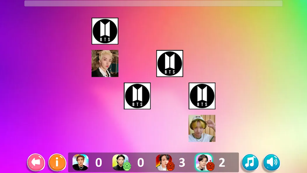 Bangtan Memory (Бангтан Мемори) МОД/Взлом [Меню, Бесконечные монеты и Открытые уровни] Screenshot 4