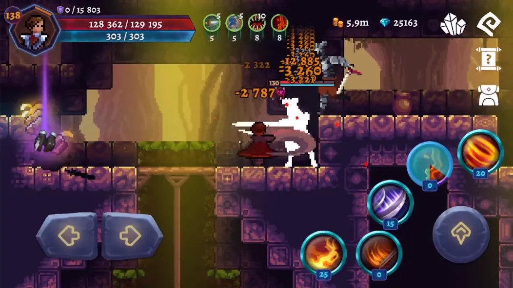 Darkrise - Pixel Action RPG (Даркрайс) МОД/Взлом [Много монет, Открытые уровни и Мега MOD] Screenshot 4
