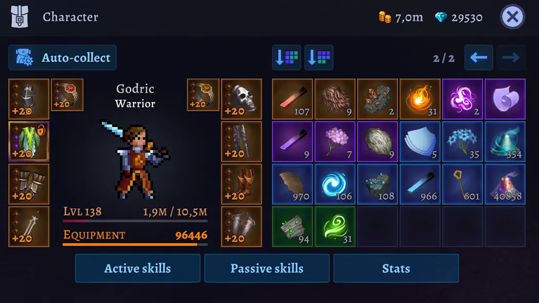 Darkrise - Pixel Action RPG (Даркрайс) МОД/Взлом [Много монет, Открытые уровни и Мега MOD] Screenshot 5