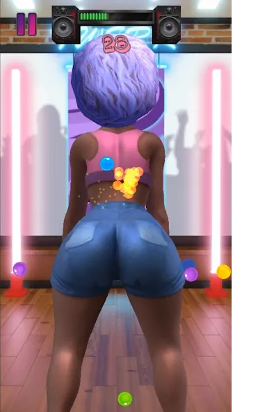 Twerk Hero: A Dance Game (Тверкгерой) МОД/Взлом [Меню, Бесконечные монеты и Открытые уровни] Screenshot 3