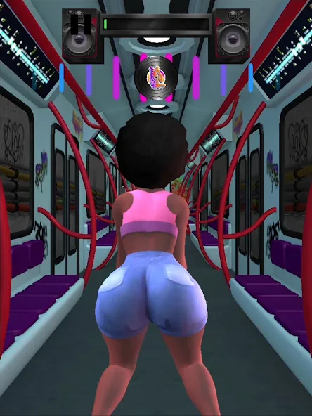 Twerk Hero: A Dance Game (Тверкгерой) МОД/Взлом [Меню, Бесконечные монеты и Открытые уровни] Screenshot 5