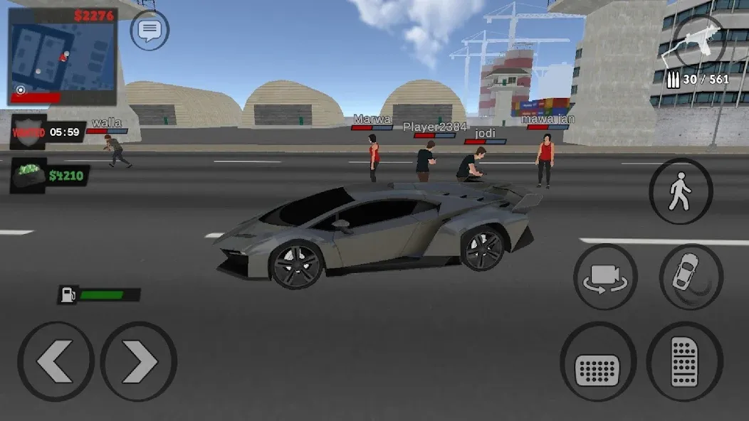 Justice Rivals 3 Cops&Robbers МОД/Взлом [Много монет, Открытые уровни и Мега MOD] Screenshot 5