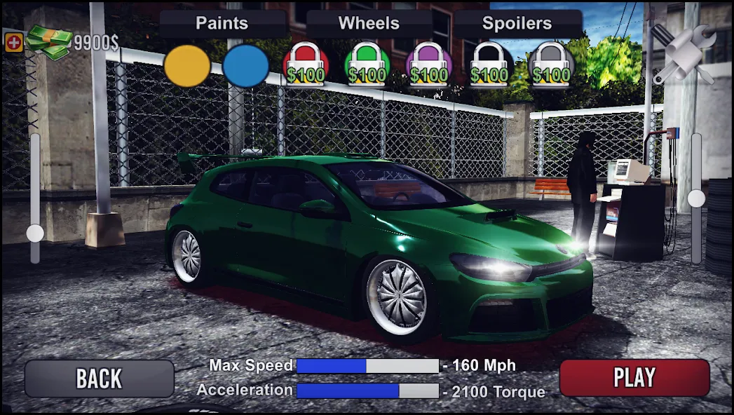 206 Drift Simulator (Дрифт Симулятор) МОД/Взлом [Много денег, Монет и Все открыто] Screenshot 3